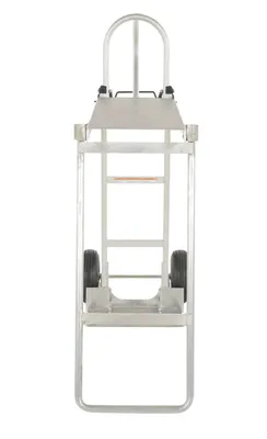 Vestil ALUM-P-TB hand truck shown from an alternate angle