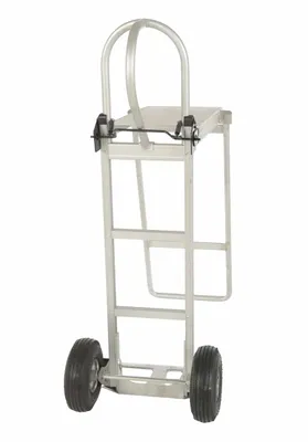 Vestil ALUM-P-TB hand truck shown from an alternate angle