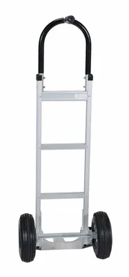 Vestil ALUM-PIN hand truck shown from an alternate angle