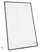 Vestil APG-M-85 wire mesh partitions​ shown from an alternate angle