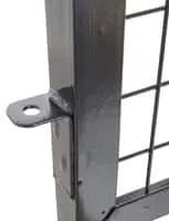 Vestil APG-M-85 wire mesh partitions​ shown from an alternate angle