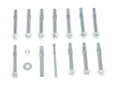 Vestil AS-124-12PK loading dock hardware kit shown from an alternate angle
