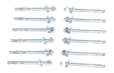 Vestil AS-125-12PK loading dock hardware kit shown from an alternate angle
