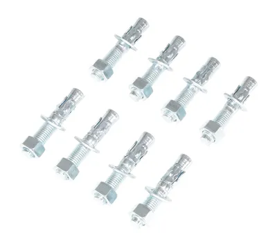 Vestil AS-344-8PK loading dock hardware kit shown from an alternate angle