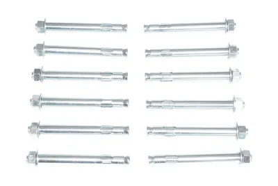 Vestil AS-346-12PK loading dock hardware kit shown from an alternate angle