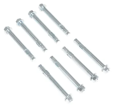 Vestil AS-346-8PK Concrete Sleeve Anchor Bolts