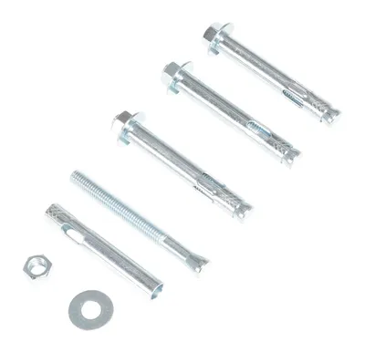 Vestil AS-584-4PK Concrete Sleeve Anchor Bolts