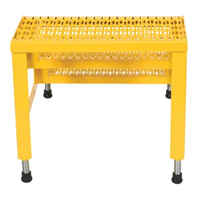 Vestil ASP-24-3 step stool shown from an alternate angle