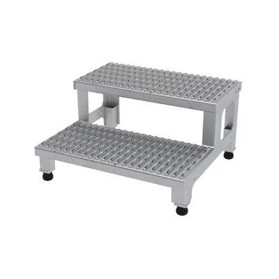 Vestil ASP-36-SS Stainless Steel Adjustable Step Mate Stand