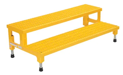 Vestil ASP-48 step stool shown from an alternate angle