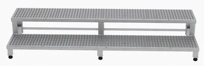 Vestil ASP-72-SS step stool shown from an alternate angle