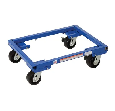 Vestil ATD-1622-4 Steel Adjustable Tote Dolly