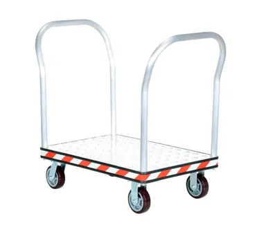 Vestil ATP-C-2436-2HDL flatbed cart shown from an alternate angle