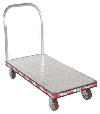 Vestil ATP-C-2448 Heavy Duty Tread Plate Platform Truck