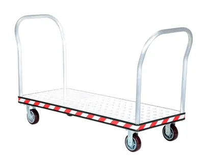 Vestil ATP-C-2460-2HDL flatbed cart shown from an alternate angle