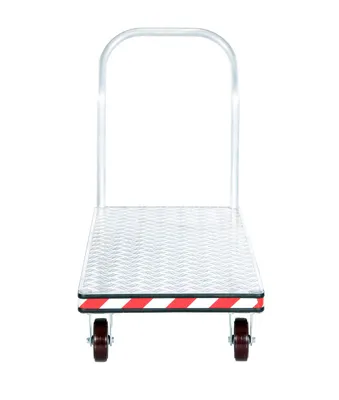 Vestil ATP-C-2460 Aluminum Heavy Duty Tread Plate Platform Truck 2