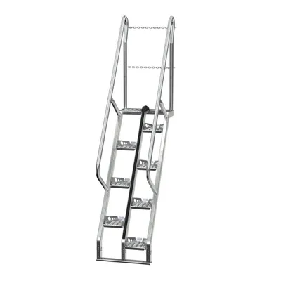 Vestil ATS-5-56-HDG Galvanized Alternate Tread Stair
