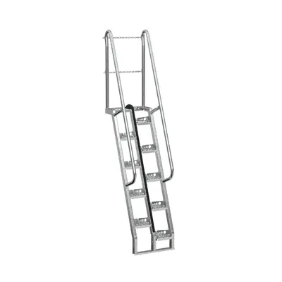 Vestil ATS-6-68-HDG Galvanized Alternate Tread Stair