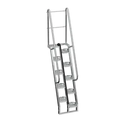 Vestil ATS-7-68-HDG Galvanized Alternate Tread Stair