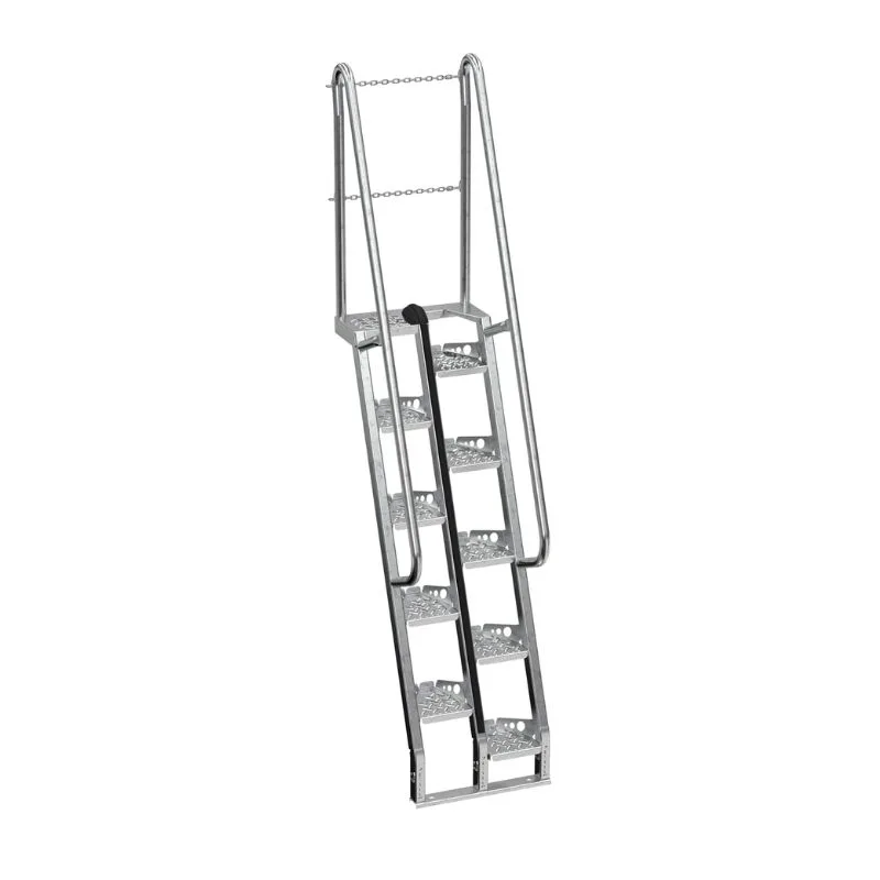 Vestil ATS-7-68-HDG Galvanized Alternate Tread Stair