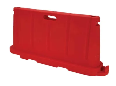 Vestil BCD-7636-RD Polyethylene Stackable Barricade 2