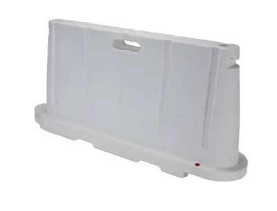 Vestil BCD-7636-WH Polyethylene Stackable Barricade 2
