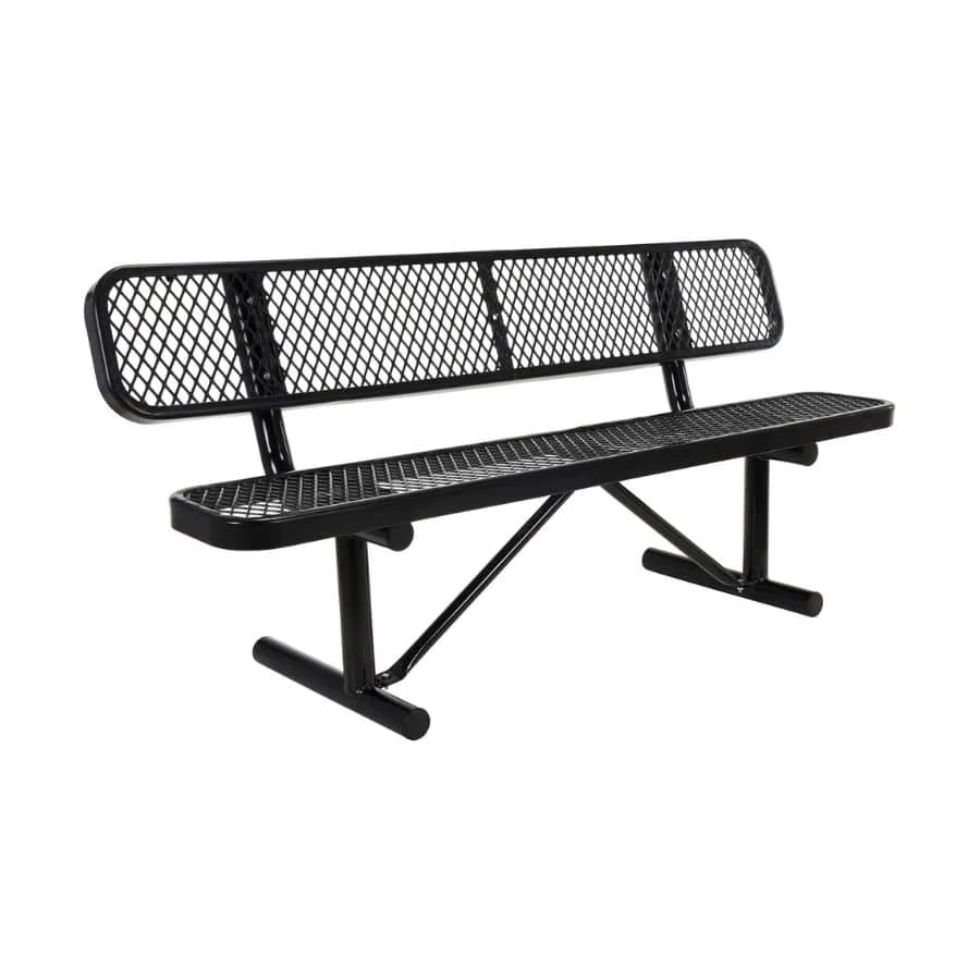 Vestil BEN-MX-72-BK Steel Bench