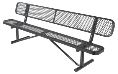 Vestil BEN-MX-96-BK Steel Bench 2