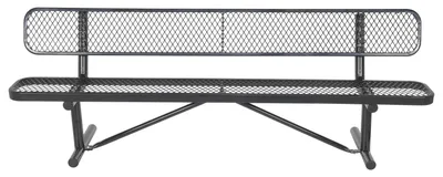 Vestil BEN-MX-96-BK Steel Bench 3