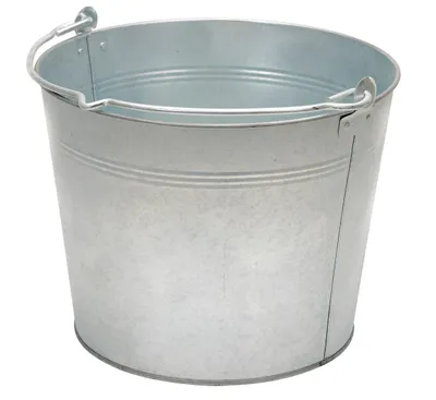Vestil BKT-GAL-325 Galvanized Steel Bucket 6