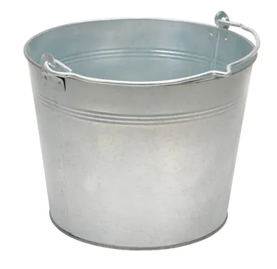 Vestil BKT-GAL-325 Galvanized Steel Bucket