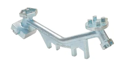 Vestil BNW-I-W Angled Hand Drum Bung Nut Wrench 2