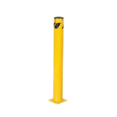 Vestil BOL-JK-48-5.5 Steel Pipe Bollard with Slots
