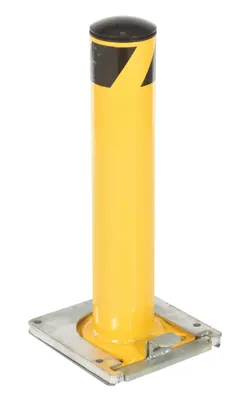 Vestil BOL-RF-24-5.5 Steel Surface Mounted Removable Pipe Safety Bollard