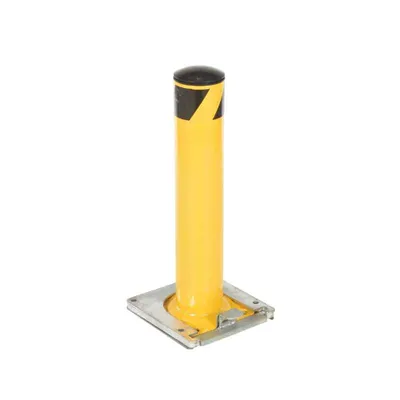 Vestil BOL-RF-24-5.5 Steel Surface Mounted Removable Pipe Safety Bollard