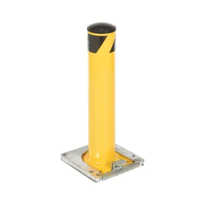 Vestil BOL-RF-24-5.5 Steel Surface Mounted Removable Pipe Safety Bollard