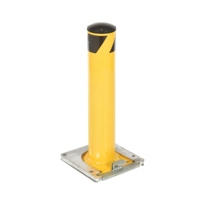 Vestil BOL-RF-24-5.5 Steel Surface Mounted Removable Pipe Safety Bollard