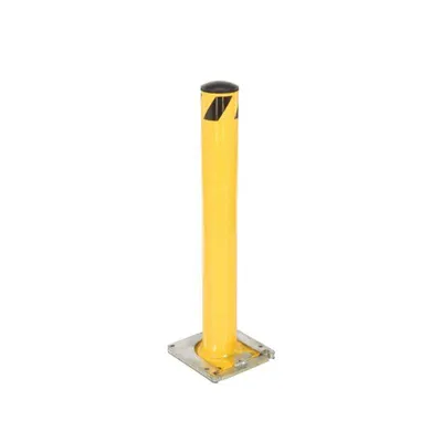 Vestil BOL-RF-36-4.5 Steel Surface Mounted Removable Pipe Safety Bollard