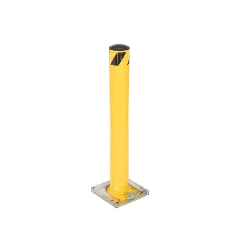 Vestil BOL-RF-36-4.5 Steel Surface Mounted Removable Pipe Safety Bollard