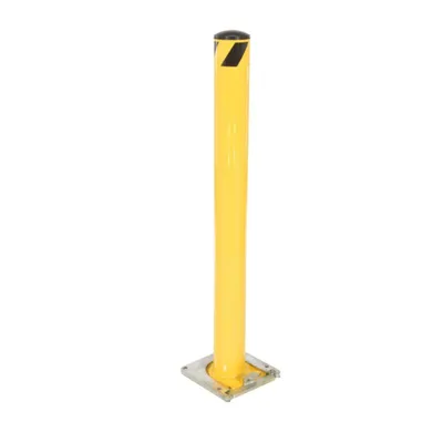 Vestil BOL-RF-48-5.5 Steel Surface Mounted Removable Pipe Safety Bollard