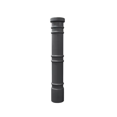 Vestil BPC-DM-GY Polyethylene Metro Bollard Cover