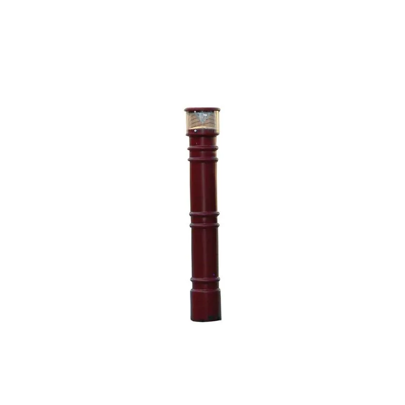 Vestil BPC-DM-LAC-R Polyethylene Metro with AC Light Bollard Cover