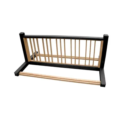 Vestil BR-P10-BK-CD Plastic Eco-Friendly Bike Rack