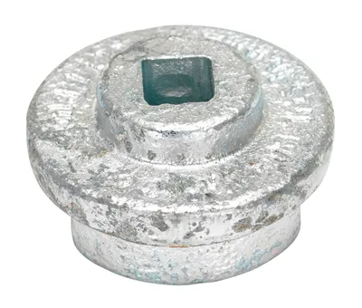 Vestil BUNG-S-S2 Zinc Drum Bung Socket 4