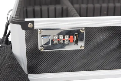 Vestil CASE-1814-CL-BK Storage Case with Combo Lock 5
