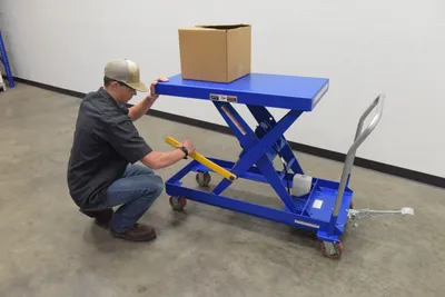 Vestil CART-1000-2040-FP shown from an alternate angle