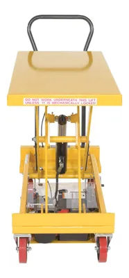 Vestil CART-1000-DC Steel DC Powered Hydraulic Single Scissor Cart 2
