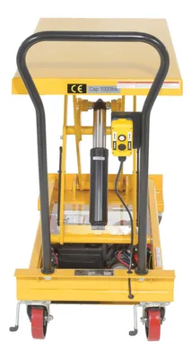 Vestil CART-1000-DC Steel DC Powered Hydraulic Single Scissor Cart 3