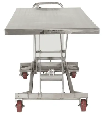 Vestil CART-1000-LD-PSS shown from an alternate angle