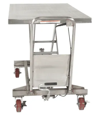 Vestil CART-1000-LD-PSS shown from an alternate angle